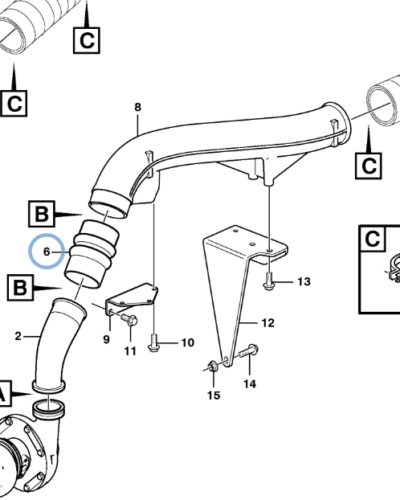 865127 TURBO AIR HOSE 865127 TURBO AIR HOSE