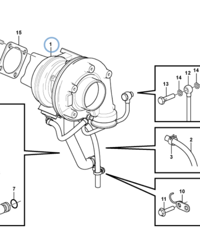 22283480 TURBOCHARGER 22283480 TURBOCHARGER
