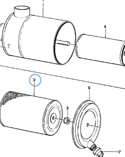 6644990 FILTER CARTRIDGE 6644990 FILTER CARTRIDGE