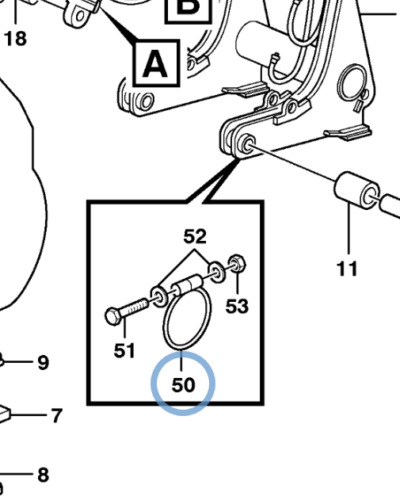 4824480 LINK BEARING SEAL 4824480 LINK BEARING SEAL