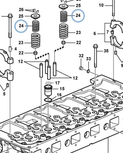 3183211 VALVE SPRING 3183211 VALVE SPRING