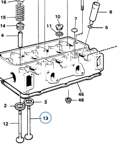 421680 EXHAUST VALVE 421680 EXHAUST VALVE