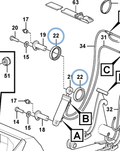 4782479 LINK BEARING SEAL 4782479 LINK BEARING SEAL