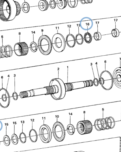 4785772 NEEDLE BEARING GEAR BOX 4785772 NEEDLE BEARING GEAR BOX