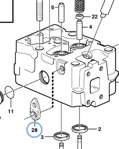 479260 WATER SEAL CYL.HEAD 479260 WATER SEAL CYL.HEAD