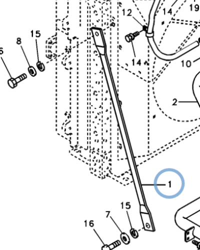 SA1015-02830 STAY SA1015-02830 STAY