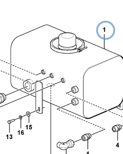 12760246 OIL TANK 12760246 OIL TANK