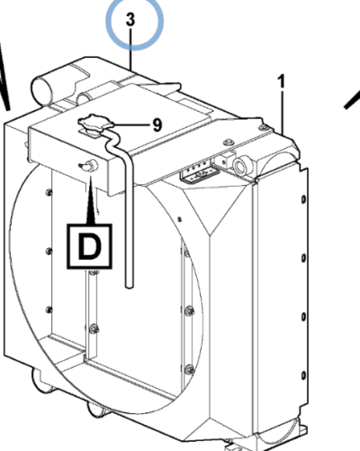 12780557 CHARGE AIR COOLER 12780557 CHARGE AIR COOLER