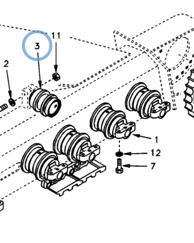 SA1181-00020 ROLLER -UPPER SA1181-00020 ROLLER -UPPER