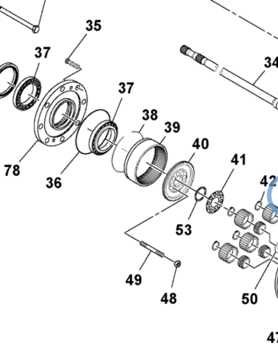 RM13229166 PLANET GEAR RM13229166 PLANET GEAR
