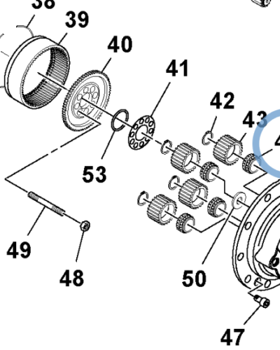 RM13494307 BEARING ARRANGEMENT RM13494307 BEARING ARRANGEMENT