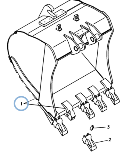 SA1171-89570 ADAPTER_TOOTH SA1171-89570 ADAPTER_TOOTH