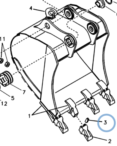 SA1171-89530 PIN_TOOTH(ESCO) SA1171-89530 PIN_TOOTH(ESCO)