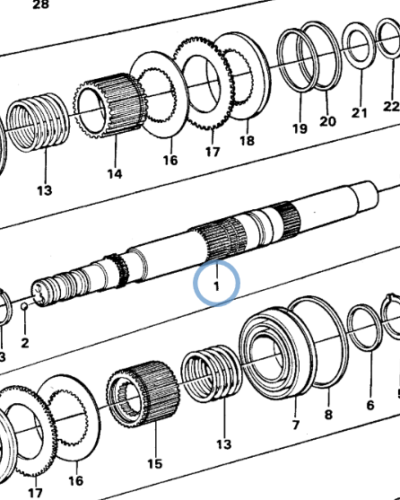 11992317 SHAFT 11992317 SHAFT