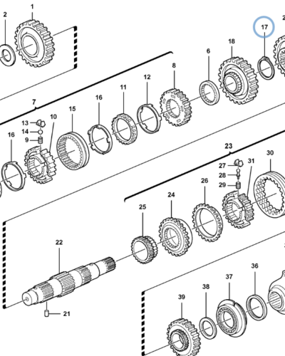 11709129 RETAINING RING 11709129 RETAINING RING