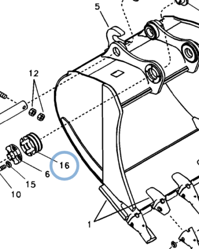 SA1172-04110 SHIM - BUCKET SA1172-04110 SHIM - BUCKET