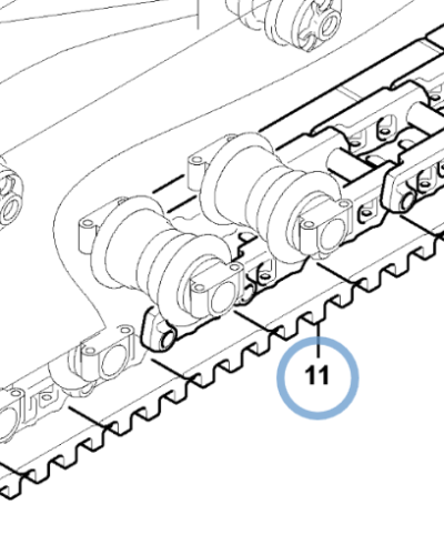 14532504 TRACK SHOE 14532504 TRACK SHOE