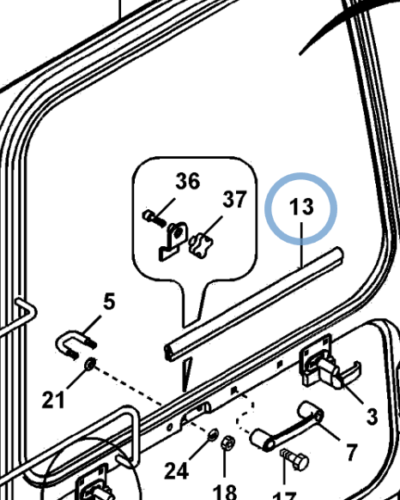 14521277 WEATHERSTRIP 14521277 WEATHERSTRIP