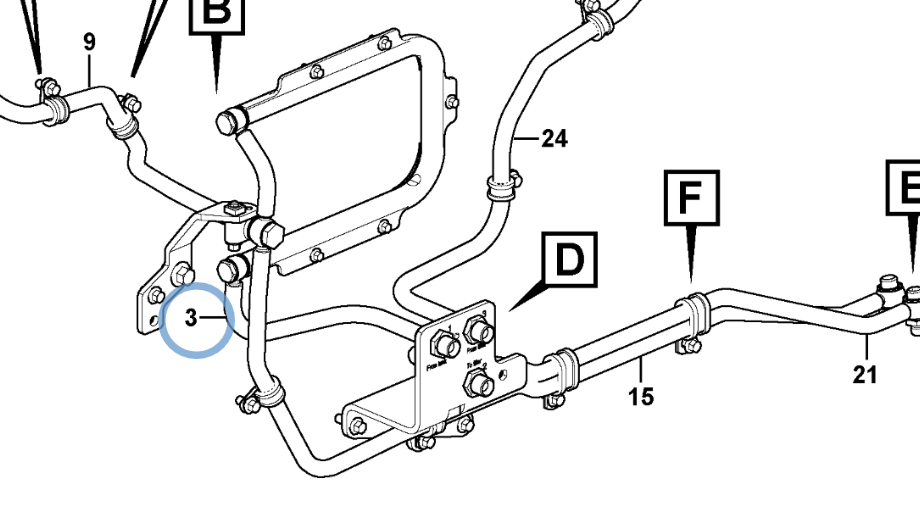 17252955 FUEL PIPE 17252955 FUEL PIPE