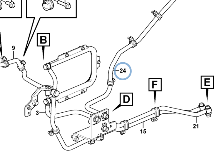 17253039 FUEL PIPE 17253039 FUEL PIPE