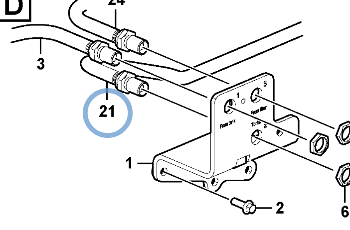 17253221 FUEL HOSE 17253221 FUEL HOSE