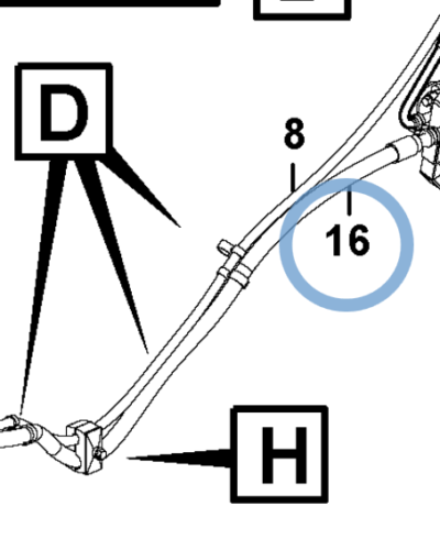 15079072 HOSE ASSEMBLY 15079072 HOSE ASSEMBLY