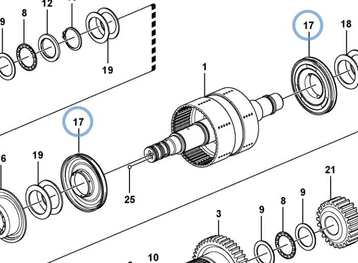 17412985 PISTON 17412985 PISTON