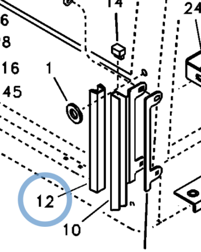 14520278 WEATHERSTRIP 14520278 WEATHERSTRIP