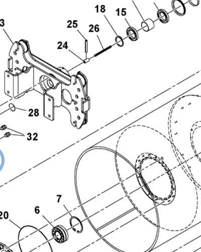 43844554 HYDRAULIC MOTOR 43844554 HYDRAULIC MOTOR