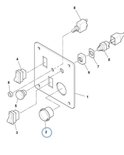 43908268 FUEL GAUGE 43908268 FUEL GAUGE