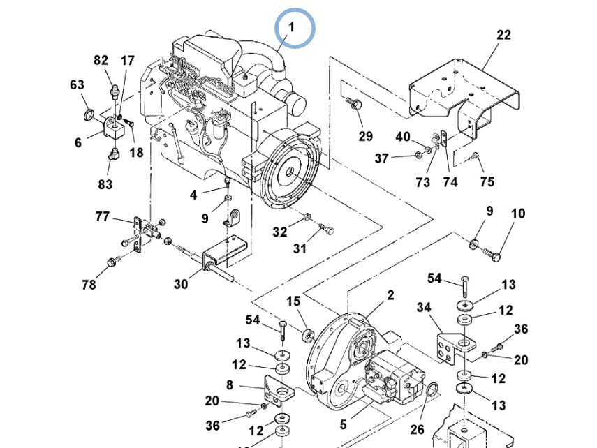 43922897 OIL FILTER - Strong Machines