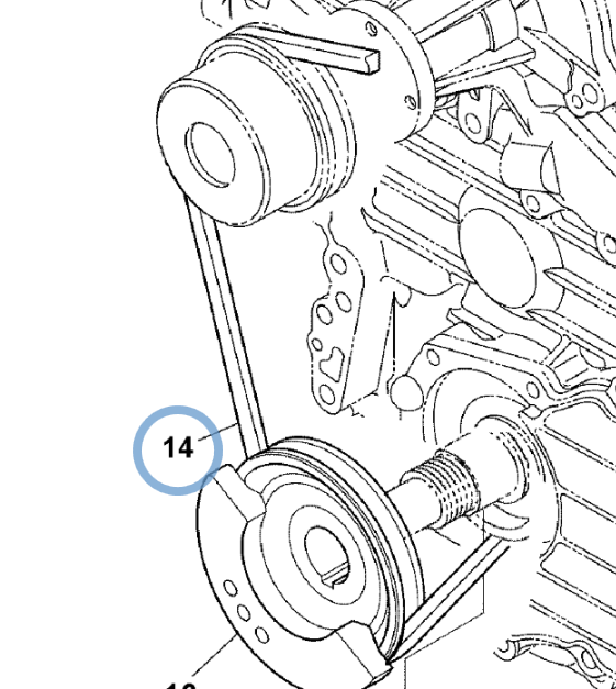 17227682 V-BELT 17227682 V-BELT