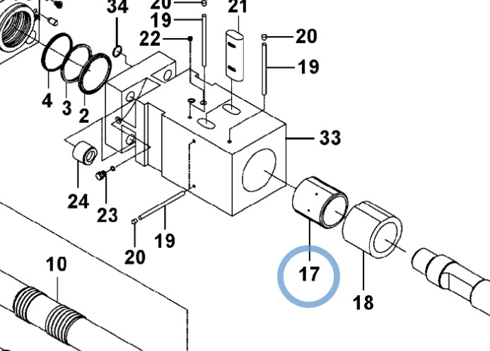 17216240 BUSHING 17216240 BUSHING