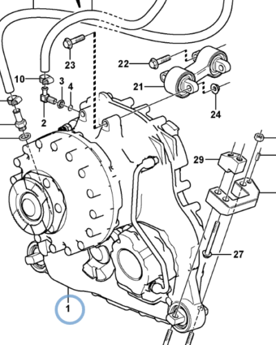 22568 TRANSFER GEARBOX 22568 TRANSFER GEARBOX