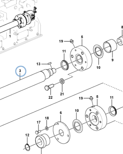 54476700 ECCENTRIC SHAFT 54476700 ECCENTRIC SHAFT