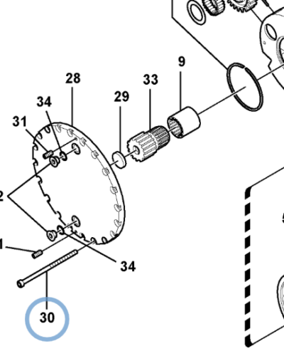SA7117-30370 BOLT HEX SOC HD SA7117-30370 BOLT HEX SOC HD