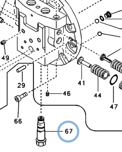 SA8230-21640 RELIEF VALVE SA8230-21640 RELIEF VALVE