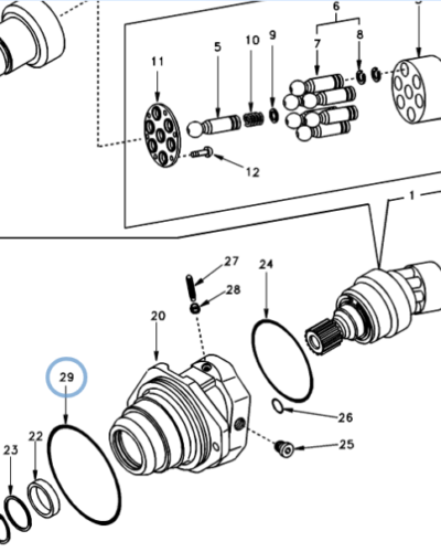 SA8230-34430 O-RING SA8230-34430 O-RING