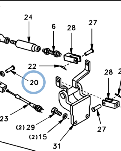 SA 9321-20612 CLEVIS PIN_ONE SA 9321-20612 CLEVIS PIN_ONE