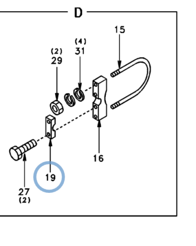 SA 9372-32850 CLAMP SA 9372-32850 CLAMP