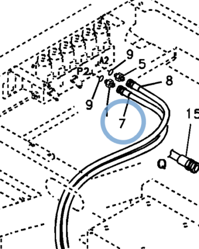 SA9451-02256 HOSE ASSEMBLY SA9451-02256 HOSE ASSEMBLY