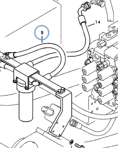 SA9451-06218 HOSE ASSEMBLY SA9451-06218 HOSE ASSEMBLY