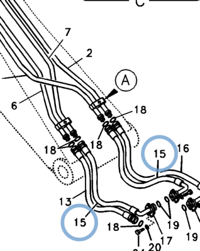 SA9459-04590 HOSE ASSEMBLY SA9459-04590 HOSE ASSEMBLY
