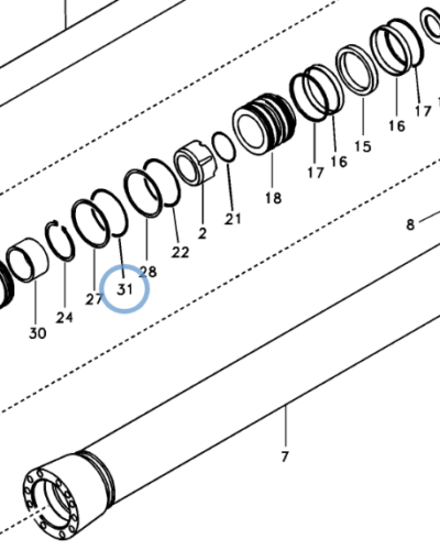 SA9511-22095 O-RING SA9511-22095 O-RING
