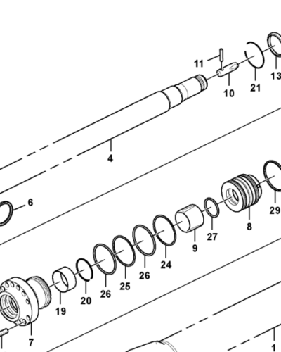 SA9563-20801 SEAL ROD SA9563-20801 SEAL ROD