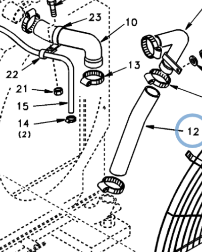 SA1115-00220 HOSE_OUTLET SA1115-00220 HOSE_OUTLET